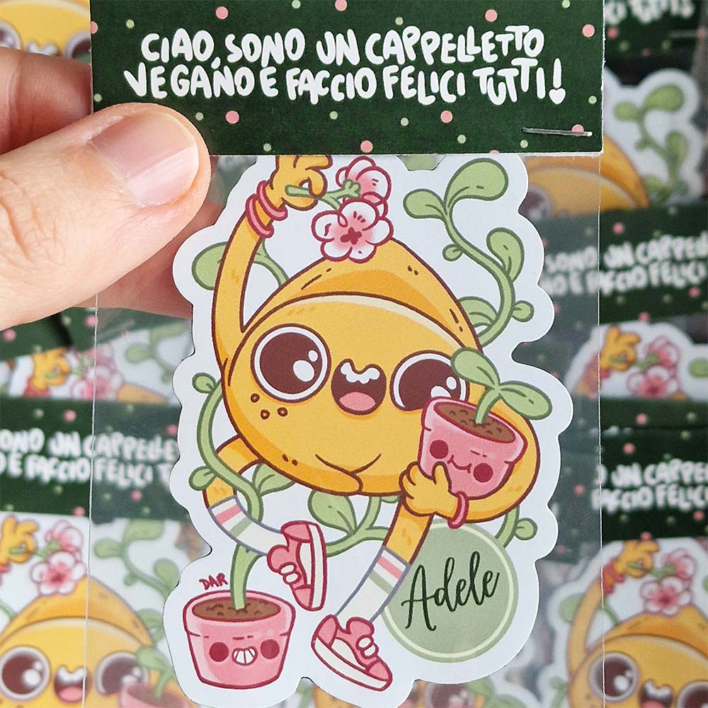 cappelletti vegani di Adele forme vegane
